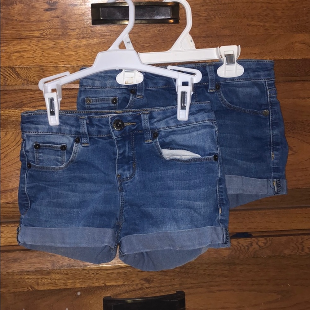 Kids Jean Shorts Set